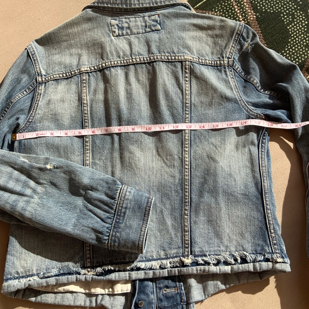 Express Light Blue Jean Jacket - Picture 5 of 5